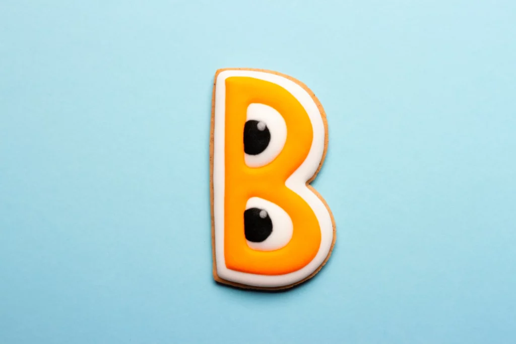 words starting with the letter b