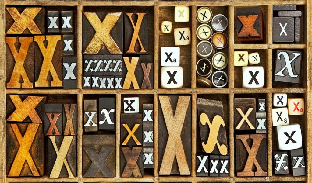 x