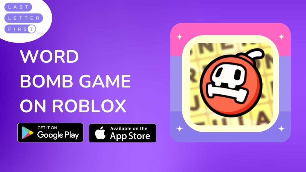 Word bomb game on Roblox