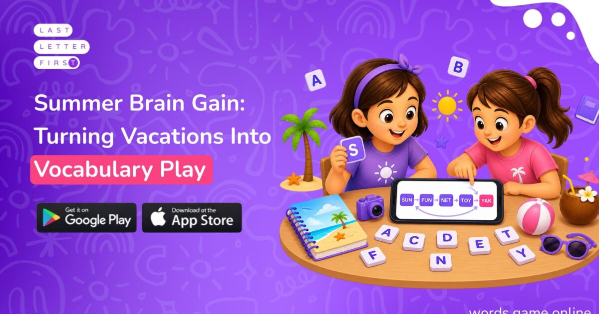 Word game for Vocabulary Play