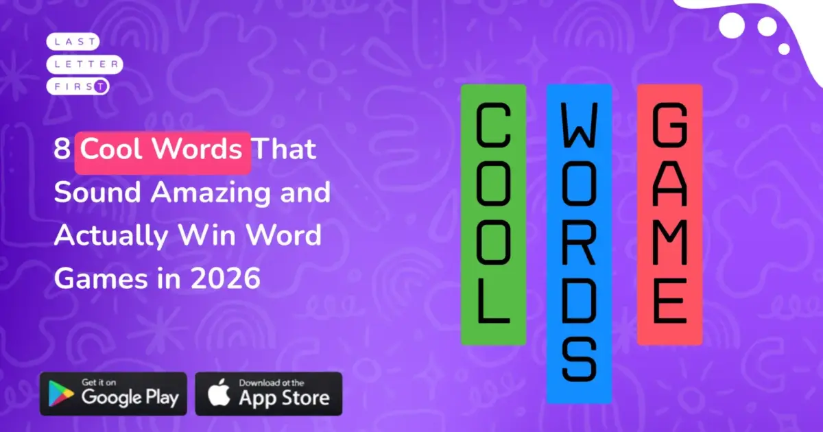 Cool Words for word game