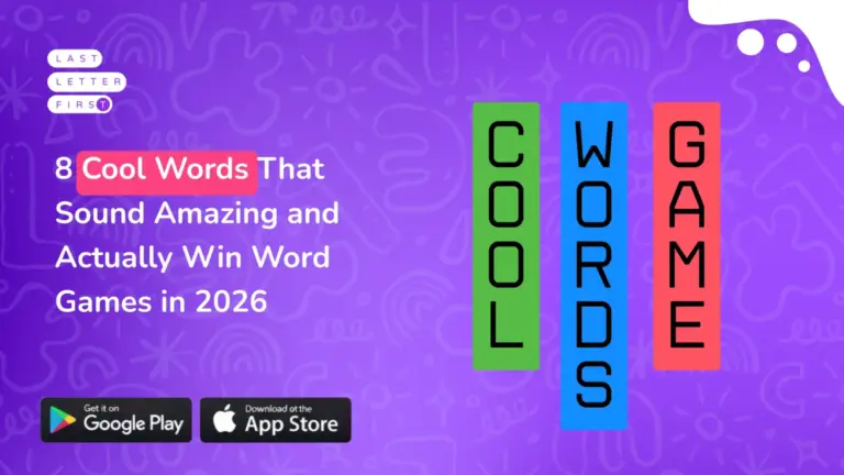 Cool Words for word game