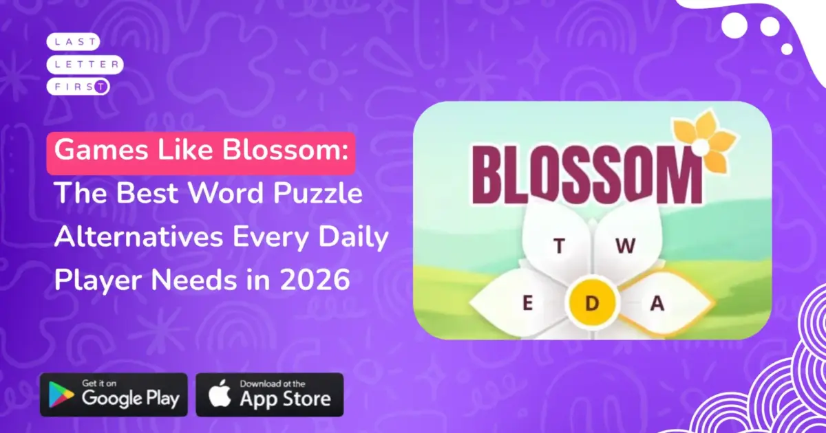 Blossom Word Game alternatives