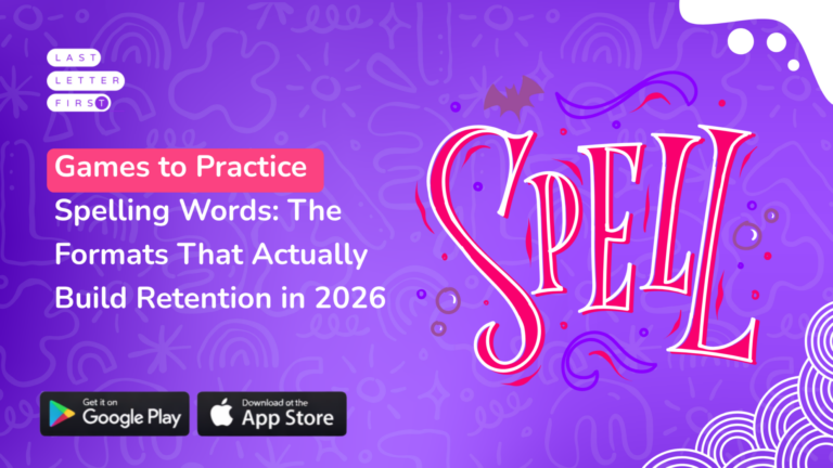 Games to Practice Spelling Words