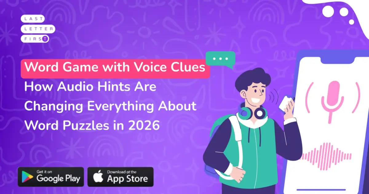 Word Game with Voice Clues
