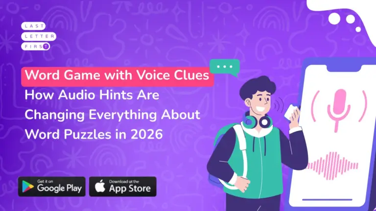 Word Game with Voice Clues