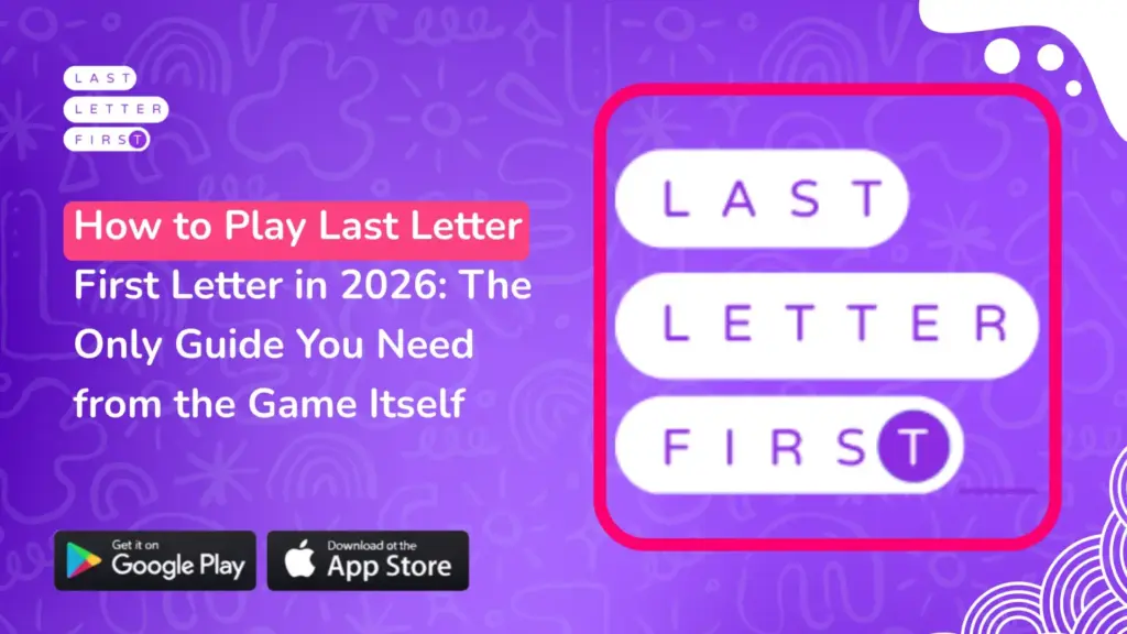 how to play last letter first letter